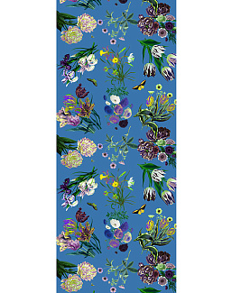 Обои Nicolette Mayer Royal Delft Flora-Fauna-Light-Blue