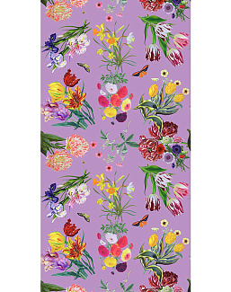 Обои Nicolette Mayer Royal Delft Flora-Fauna-Orchid