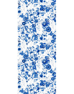 Обои Nicolette Mayer Royal Delft Peacock-Eloquence-Blue-and-White