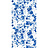 Обои Nicolette Mayer Royal Delft Peacock-Eloquence-Blue-and-White