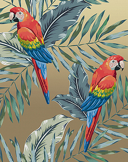 Панно и фотообои Yo2 Tropical Screens TS1.01/Gold