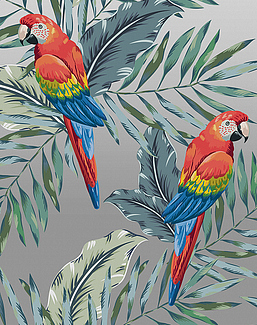 Панно и фотообои Yo2 Tropical Screens TS1.01/Silver