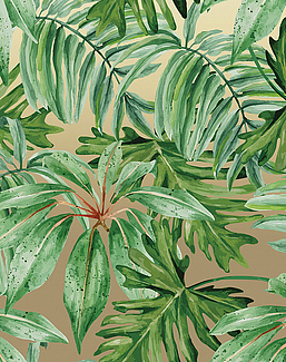 Панно и фотообои Yo2 Tropical Screens TS1.05/Gold