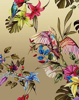 Панно и фотообои Yo2 Tropical Screens TS1.06/Gold