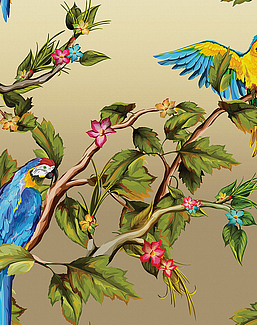 Панно и фотообои Yo2 Tropical Screens TS1.07/Gold