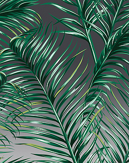 Панно и фотообои Yo2 Luminous Palms LP1.01/Silver