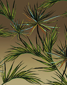 Панно и фотообои Yo2 Luminous Palms LP1.02/Gold