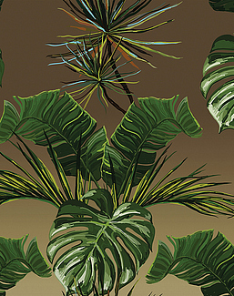 Панно и фотообои Yo2 Luminous Palms LP1.04/Gold