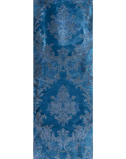 Обои Zuber Broderies 540/Bleu/Serti Bronze