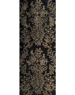 Обои Zuber Broderies 516/Noir/Serti Bronze
