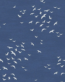Обои Paper & Ink Navy, Grey & White BL70412