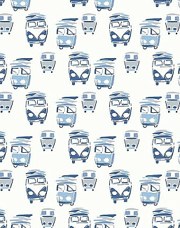 Обои Paper & Ink Navy, Grey & White BL70802