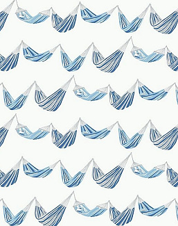 Обои Paper & Ink Navy, Grey & White BL71012