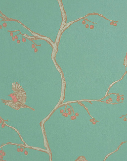 Обои Barneby Gates Book vol.1 BG0300101/The English Robin/Jade