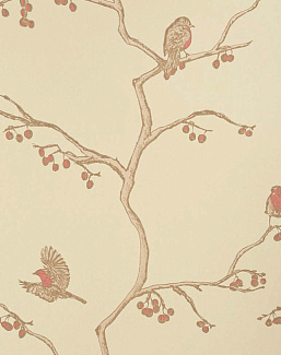 Обои Barneby Gates Book vol.1 BG0300102/The English Robin/Parchment