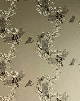 Обои Barneby Gates Book vol.2 BG0600201/Dragonfly/Pewter