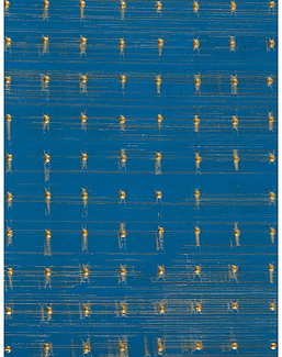 Обои Holland & Sherry Archetype Collection DEWP2023/Medina Blue Gold