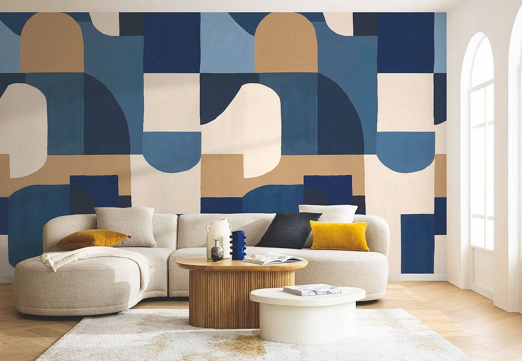 Панно и фотообои Caselio Blue Shades BLS107536201