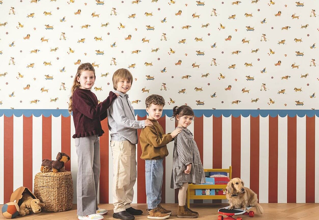 Обои Caselio Happy Kids Club HKC107680864