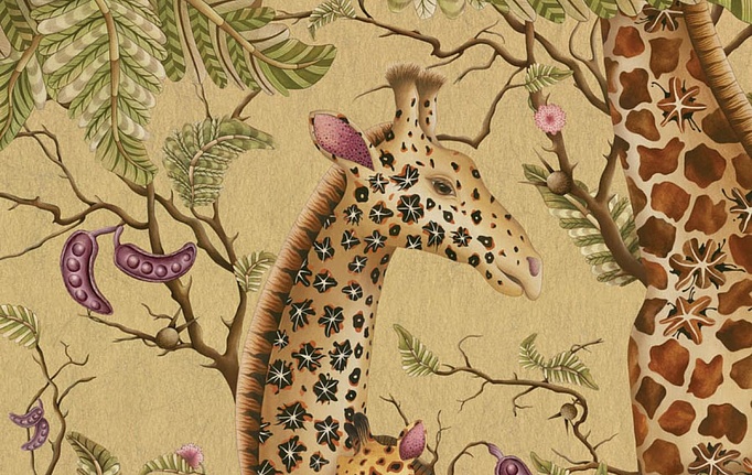 Английские обои Cole & Son, коллекция Ardmore Baobab, артикул 129/3010