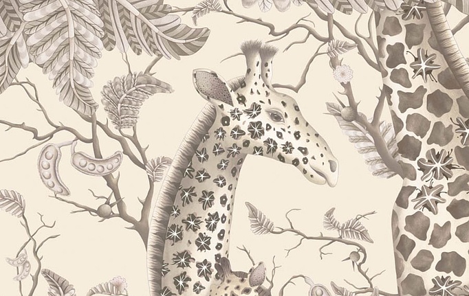 Английские обои Cole & Son, коллекция Ardmore Baobab, артикул 129/3011