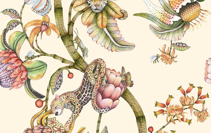 Английские обои Cole & Son, коллекция Ardmore Baobab, артикул 129/6021