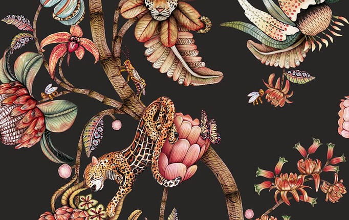 Английские обои Cole & Son, коллекция Ardmore Baobab, артикул 129/6023