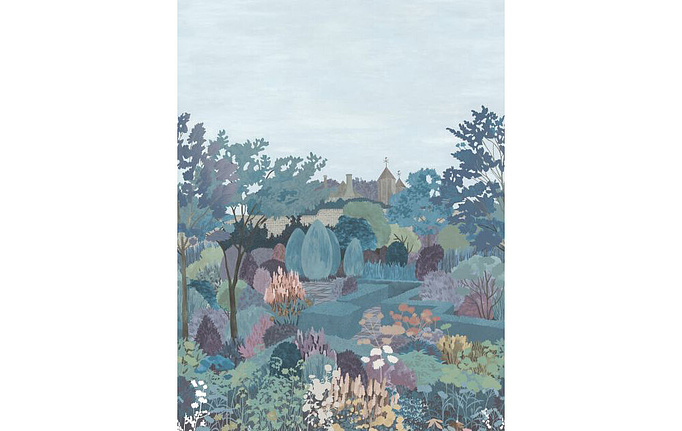 Английские панно и фотообои Little Greene, коллекция In the Garden, артикул 0234CGTEAWI