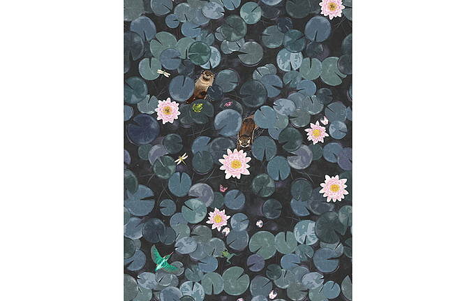 Английские панно и фотообои Little Greene, коллекция In the Garden, артикул 0234LPHICKS