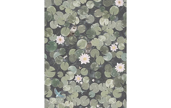 Английские панно и фотообои Little Greene, коллекция In the Garden, артикул 0234LPNORMA