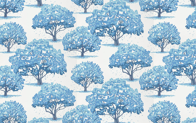 Английские обои Little Greene, коллекция In the Garden, артикул 0234MBTIVOL