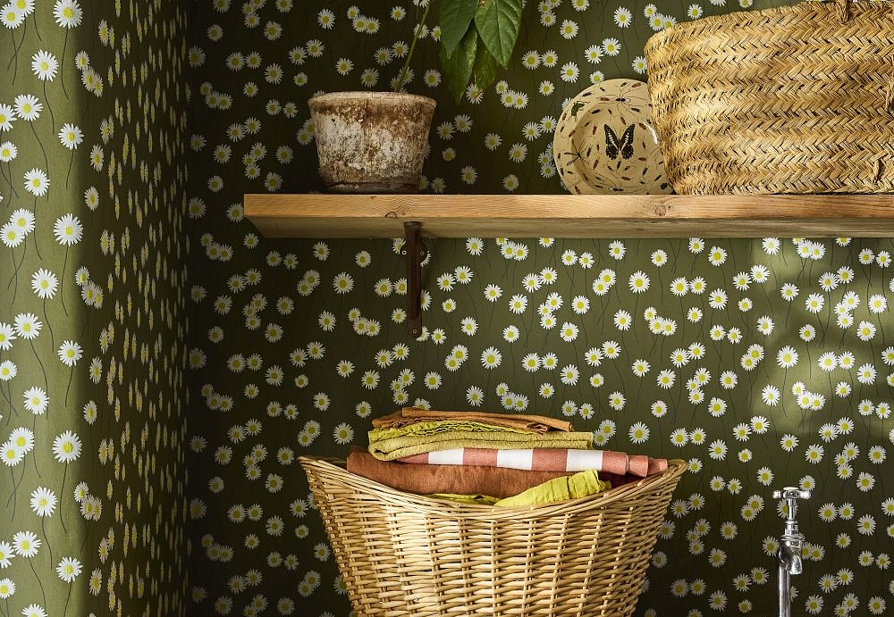 Обои Little Greene In the Garden 0234MDOLIVE