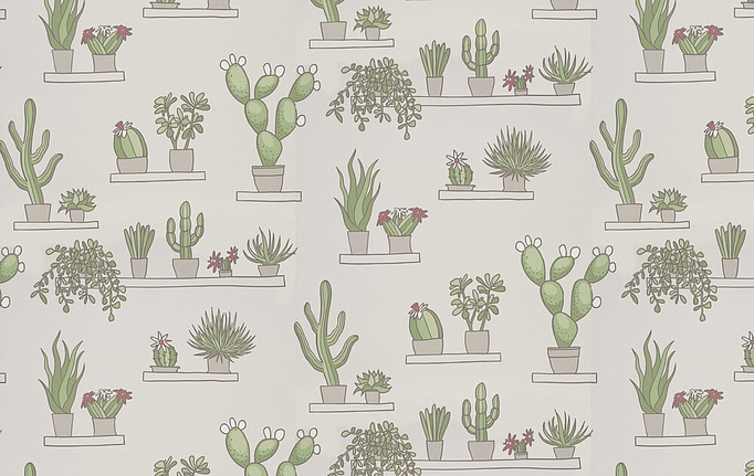 Английские обои Little Greene, коллекция In the Garden, артикул 0234SGSLAKE