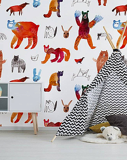 Панно и фотообои Fun House Store Авторские обои Fun House Store 2021–2023 A-00406