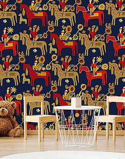 Панно и фотообои Fun House Store Авторские обои Fun House Store 2021–2023 A-00543