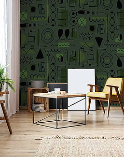 Панно и фотообои Fun House Store Авторские обои Fun House Store 2021–2023 A-00572