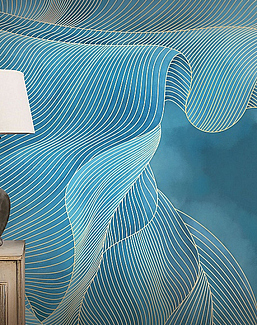 Панно и фотообои Affresco Line Art AF2122-COL3