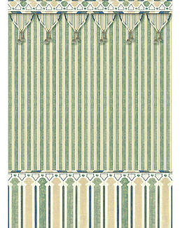 Панно и фотообои Iksel Scenic & Architectural Wallpapers Kubilai's Tent Green