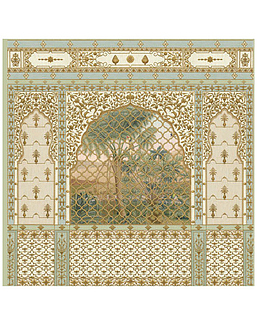 Панно и фотообои Iksel Scenic & Architectural Wallpapers Bikaner Bagh BIK3