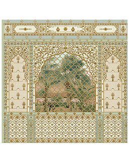 Панно и фотообои Iksel Scenic & Architectural Wallpapers Bikaner Bagh BIK4