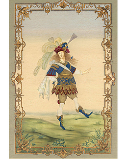 Панно и фотообои Iksel Scenic & Architectural Wallpapers Louis XIV Dancers DN2