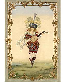 Панно и фотообои Iksel Scenic & Architectural Wallpapers Louis XIV Dancers DN4