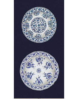 Панно и фотообои Iksel Scenic & Architectural Wallpapers Iznik Plates IP01