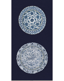 Панно и фотообои Iksel Scenic & Architectural Wallpapers Iznik Plates IP02