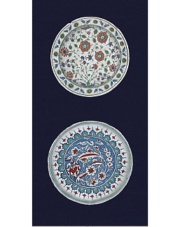 Панно и фотообои Iksel Scenic & Architectural Wallpapers Iznik Plates IP10
