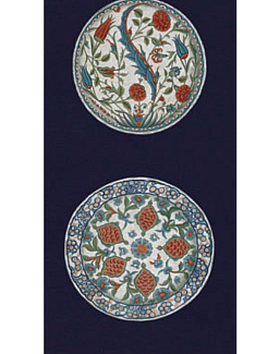 Панно и фотообои Iksel Scenic & Architectural Wallpapers Iznik Plates IP11