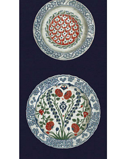 Панно и фотообои Iksel Scenic & Architectural Wallpapers Iznik Plates IP12