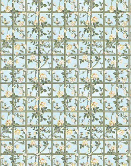 Панно и фотообои Iksel Scenic & Architectural Wallpapers 18th Cent Rose Trellis Ceiling