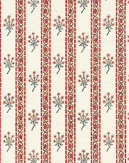 Панно и фотообои Iksel Scenic & Architectural Wallpapers Indian Collection BOUQUET STRIPE