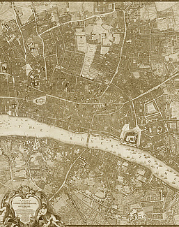 Панно и фотообои Iksel Scenic & Architectural Wallpapers Map Of London